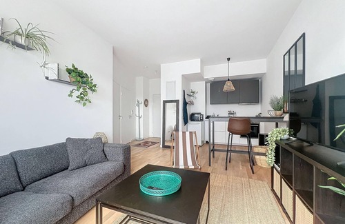 Moulin du Comte Apartamento | Cosy apartment with balcony in the heart of Rennes