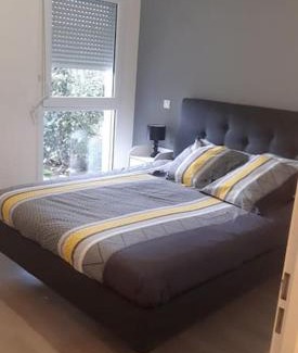 Bezons Apartamento | Cosy apartment with garden and parking near Paris