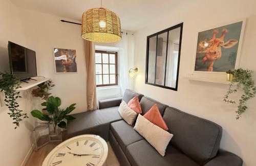 Centre Ville Apartamento | Cosy Azur & Corail - 2CH - Proche de Verdun
