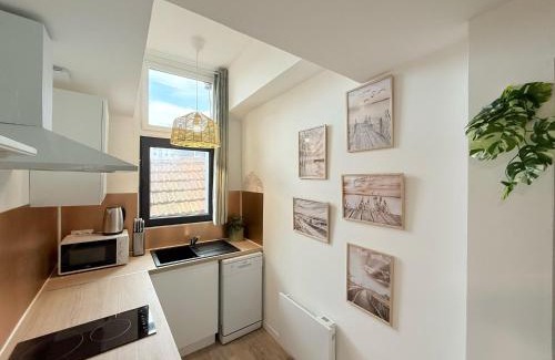 Centre Ville Apartamento | Cosy Azur & Corail - 2CH - Proche de Verdun