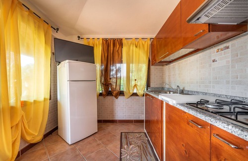 Castiadas Apartamento | Acogedor apartamento vacacional "Villa Mallus" con vistas a la montaña y balcón
