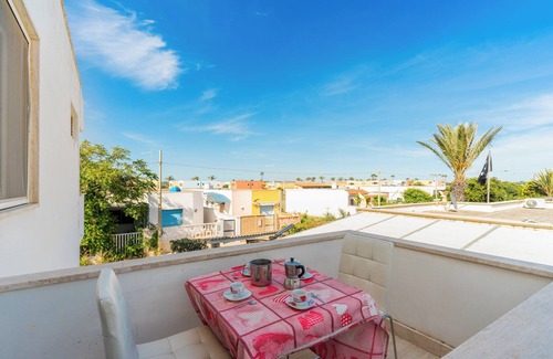Punta Prosciutto Apartamento | Cosy Holiday Apartment "Casa Julia" with Balcony and Terrace; Parking Available