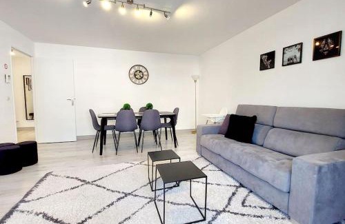Cergy Apartamento | Cosy Home 2 - Spacieux 3 pièces avec parking - 30 min de Paris