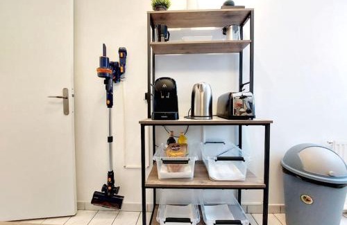Cergy Apartamento | Cosy Home 2 - Spacieux 3 pièces avec parking - 30 min de Paris