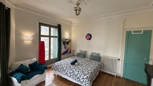 Centre Ville Apartamento | Cosy Hortensia - T5 - Place Clémenceau & parking