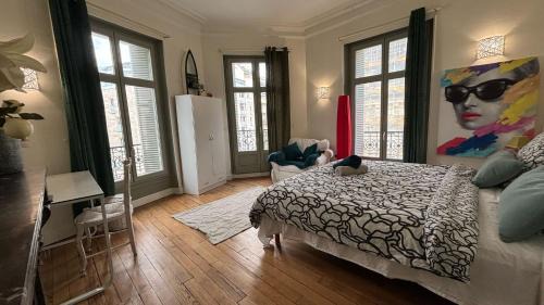 Centre Ville Apartamento | Cosy Hortensia - T5 - Place Clémenceau & parking