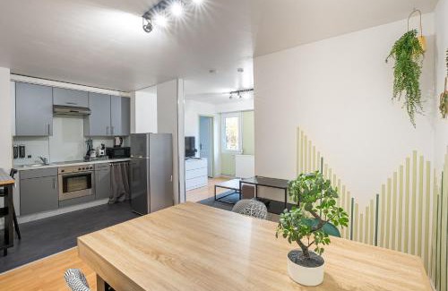 Patrotte Metz-Nord Apartamento | Cosy, lumineux - 1ch'- 2 lits - 4pers'- Streaming