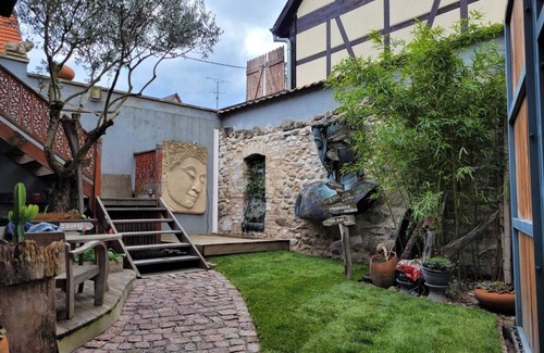 Kientzheim Apartamento | Cosy Studio 2 steps from the vineyard, fully equipped kitchen, free parking, garden area