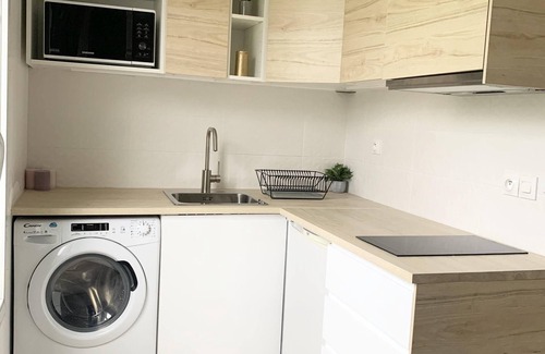 Cergy Apartamento | Cosy Studio 30m2 - At the foot of the station - Parking
