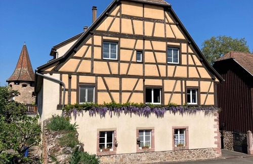 Guemar Casa | Cosy studio for 2 people, beautiful residence in central Alsace, with kitchen and wifi