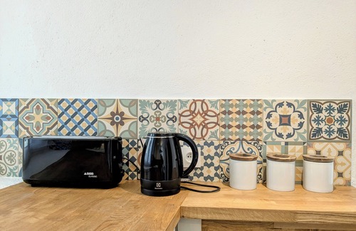 Arles-sur-Tech Apartamento | Cosy studio nestled in the forest with wood-fired hot tub