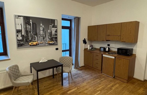 Rohansky ostrov Apartamento | Cosy Studio with terrace near Florenc