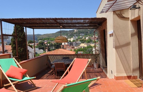 Vallcarca i els Penitents Apartamento | Cosy sunny house 2bedroom-2bathroom, terrace & panoramic views, near Park Güell