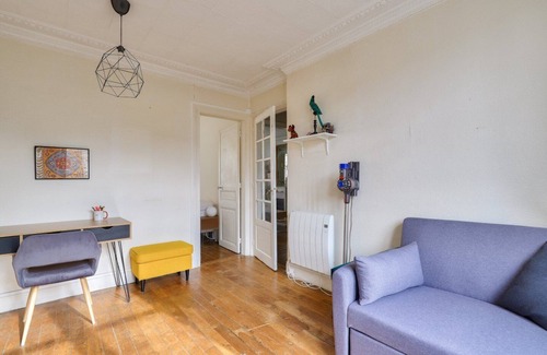 Quartier de la Salpetriere Apartamento | Cosy T3 near Place d'Italie