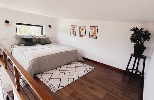 Lavelanet Cabaña | Cosy Tiny House Éco Responsable + SPA Dans les Montagne des Pyrénées, Ariège