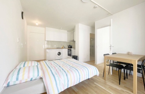 Asnieres-sur-Seine Apartamento | Cosy, Wi-fi, Clean, Transport, Asnières, Neuf !