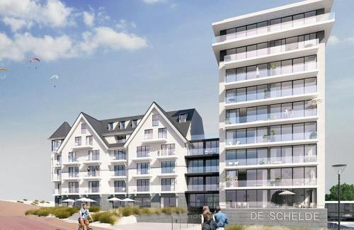 Cadzand-Bad Apartamento | Côte de la Mer, Ultra Luxurious, Sea View, use of shared pool and sauna