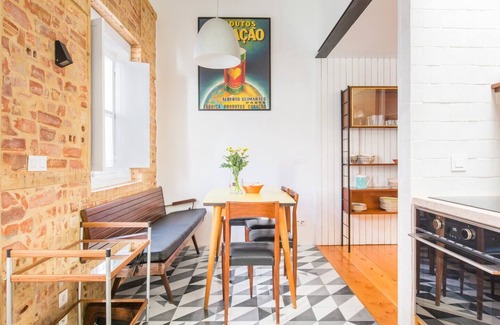 Alfama Apartamento | Bellamente restaurada cabaña en patio en el centro histórico Apt D
