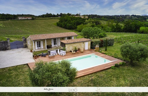 Cambes Cabaña | Casa rural de 2 a 4 personas, en finca vinícola y cerca de Burdeos.