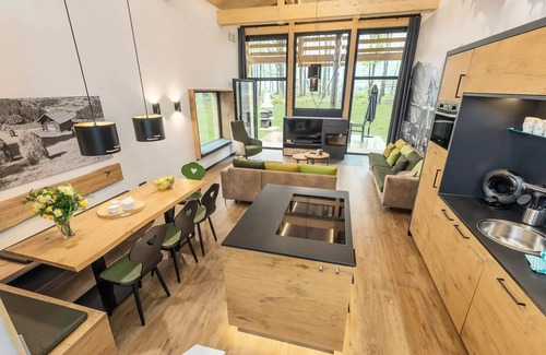Leutkirch im Allgau Casa | Exklusives Duplex-Wellness-Cottage für 8 Personen