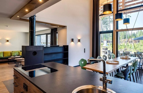 Leutkirch im Allgau Casa | Exklusives Duplex-Wellness-Cottage für 12 Personen