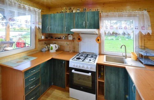 Malechowo Casa | Cabaña en Lago Ostrowieckie con playa privada
