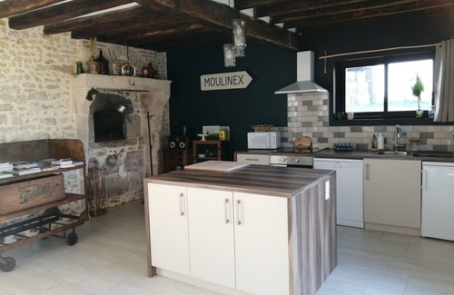 Saint-Fulgent-des-Ormes Casa | Casa rural en la granja en el Perche