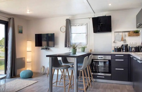 Le Ru Apartamento | Cottage Galion à Trestel, au Bord de la mer sur la Côte de Granit Rose