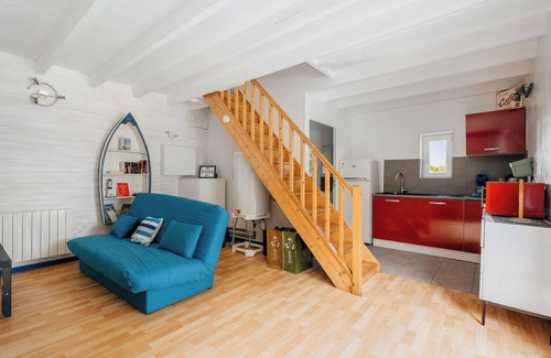 Merdrignac Casa | Casita de campo 'Gite Le Granit' con terraza privada
