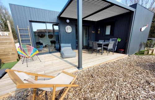 Saint-Jean-de-Monts Chalet De Esquí | Cottage Happy - SPA Privatif