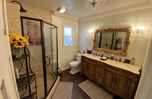 Simi Valley Cabaña | Cottage Hideaway w/ waterfall, pool, spa & adjacent Santa Susana Historic Park