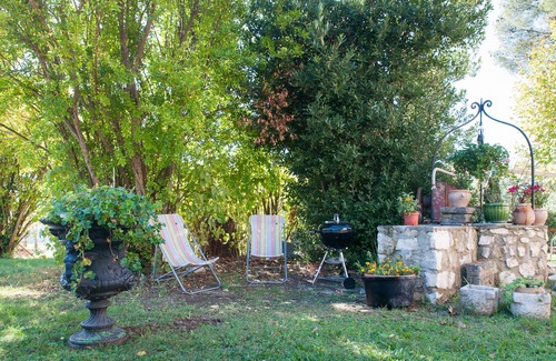 Aix-en-Provence Apartamento | Casa rural en Aix en Provence con terraza en casa de campo restaurada