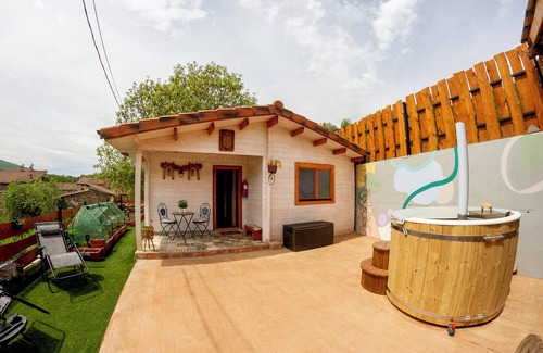 Barbadillo del Pez Cabina | Cabaña en la Sierra de la Demanda, Ideal para familias!