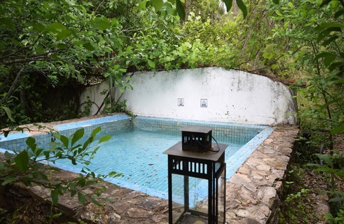 Troviscais Cabaña | Casa en São Luís con piscina privada