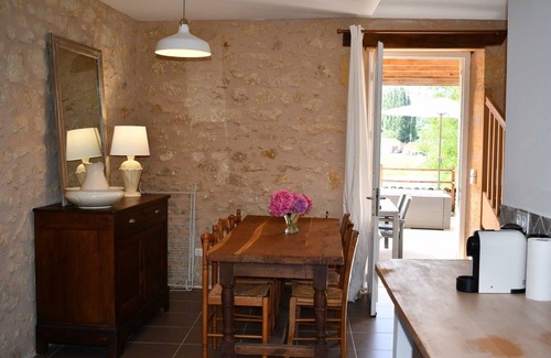 Saint-Cyprien Cabaña | Cottage L'Enea Terrasse, Penthouse vista al río, Family Treat con piscina y jardines