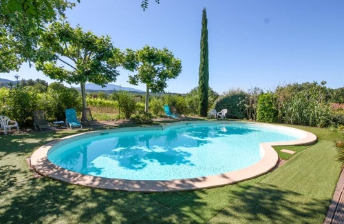 Mirabel-aux-Baronnies Casa | Casita de campo 'La Françonne - Gîte Rouge' con vistas a la montaña, Wi-Fi y aire acondicionado