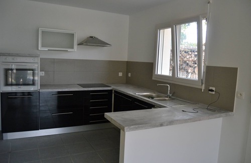 Serres-Castet Casa | Cabaña etiquetada cabaña de Francia con piscina, en el campo entre mar y montaña