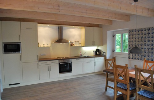 Nordstrand Casa | Cottage en motivos como el parque con estanque