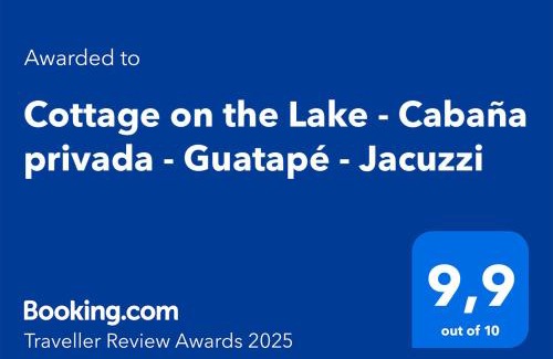 Guatape Casa | Cottage on the Lake - Cabaña privada - Guatapé - Jacuzzi