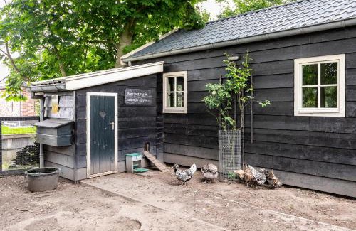 Oostwoud Chalet De Esquí | Cottage 'Onder de boompjes'
