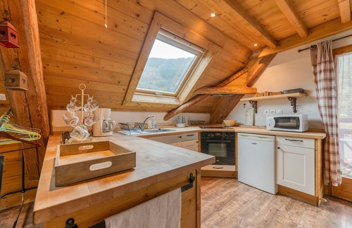 Oz Cabaña | Casita de campo 'Passoud 202' con vistas a la montaña y jardín privado