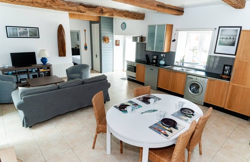 Isigny-sur-Mer Cabaña | Casa independiente de 80m2, estilo marinero