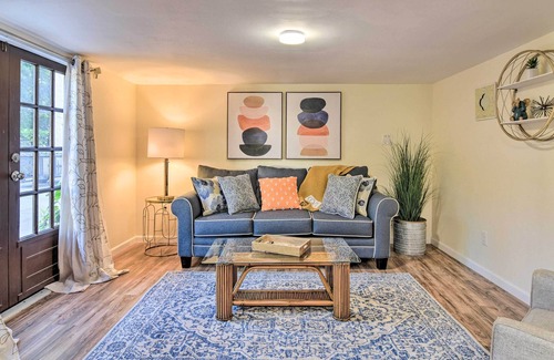 Gulfport Cabaña | NEW! Cottage w/ Fire Pit ~ 3 Mi to St Pete Beach!