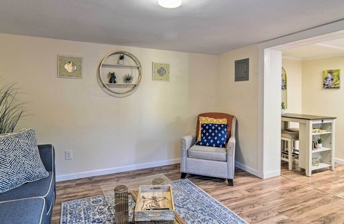 Gulfport Cabaña | NEW! Cottage w/ Fire Pit ~ 3 Mi to St Pete Beach!