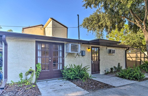 Gulfport Cabaña | NEW! Cottage w/ Fire Pit ~ 3 Mi to St Pete Beach!
