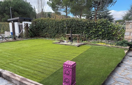 Guadarrama Casa | Casita con jardin y barbacoa en la sierra de Guadarrama