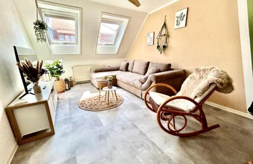 Cottbus Apartamento | Cottbus-Apartments - Beige Apartment I privat I Wifi I Küche