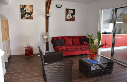 Sainte-Anne Cabaña | Residencias de algodón Albaricoque
