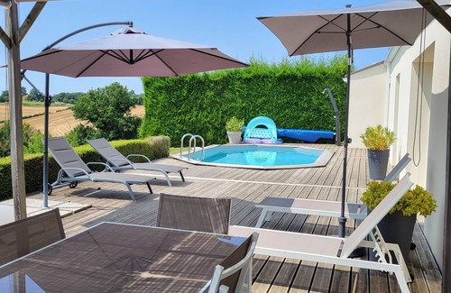 La Salvetat-Belmontet Casa | Country cottage with pool and spa just for you.