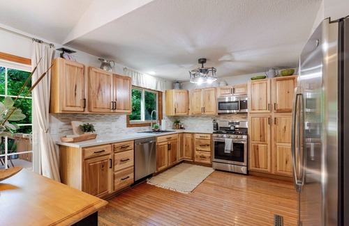 Rapid City Casa | Country Club Haven - 4BR/3BA Retreat w/ Firepit & Deck